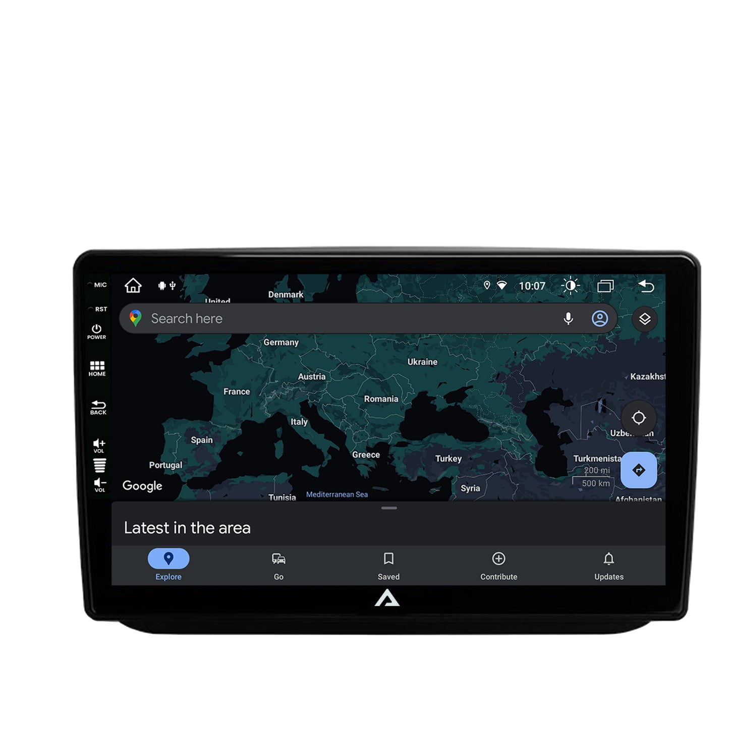 Navigatie Skoda Fabia (2007-2014), Android, Z-Octacore / 8GB RAM + 256GB ROM, 10.1 Inch - AD-BGZ10008+AD-BGRKIT046