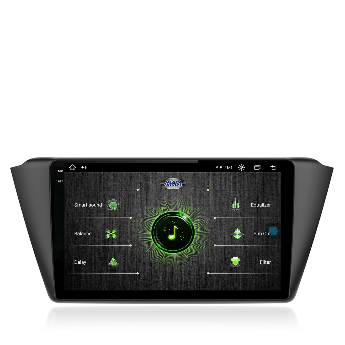 Navigatie Skoda Fabia (2015+), Android, X-Octacore / 8GB RAM + 256GB ROM, 9.5 Inch - AD-BGX9008+AD-BGRKIT039