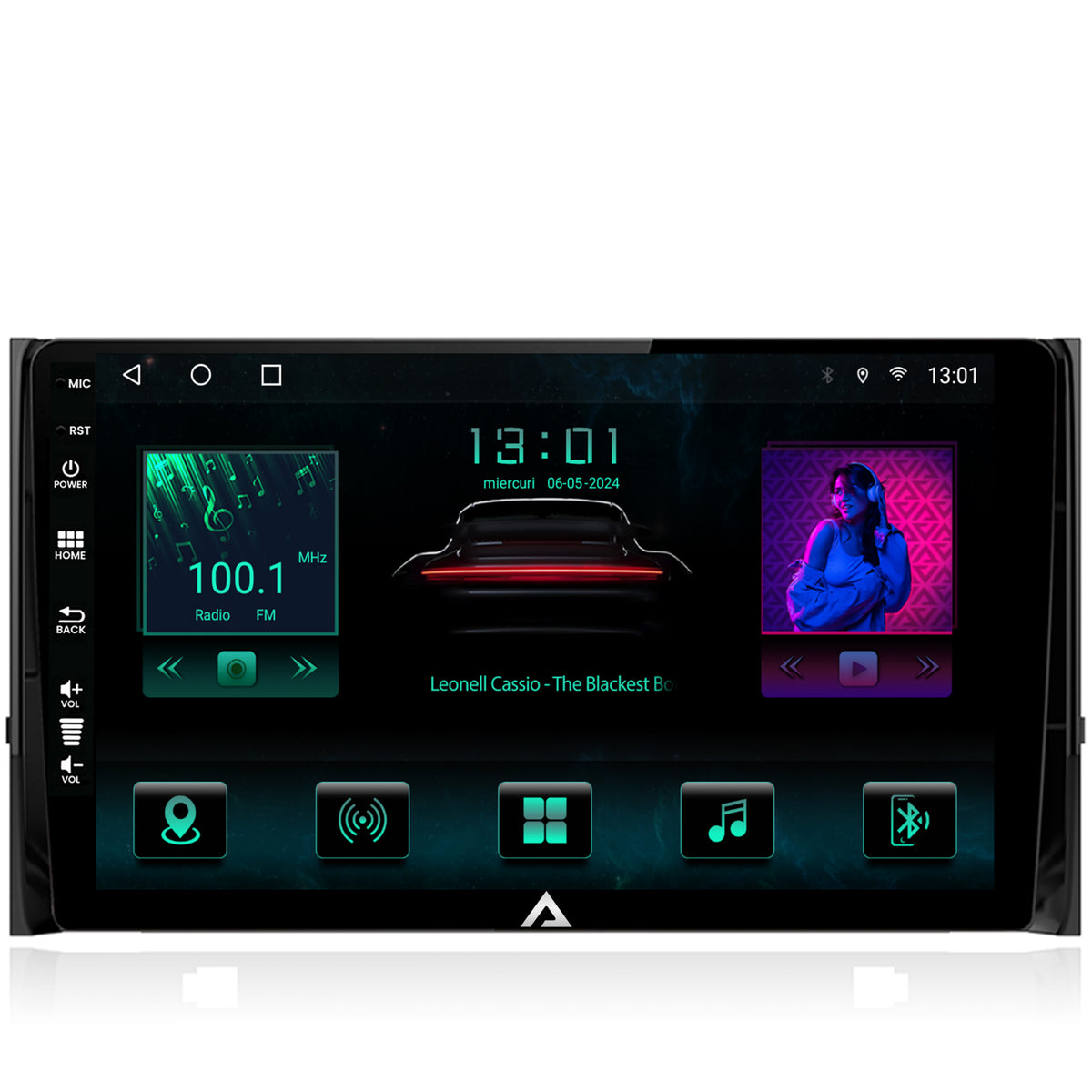 Navigatie Skoda Kodiaq, Android, A-Octacore / 4GB RAM + 64GB ROM, 10.1 Inch - AD-BGA10004+AD-BGRKIT028