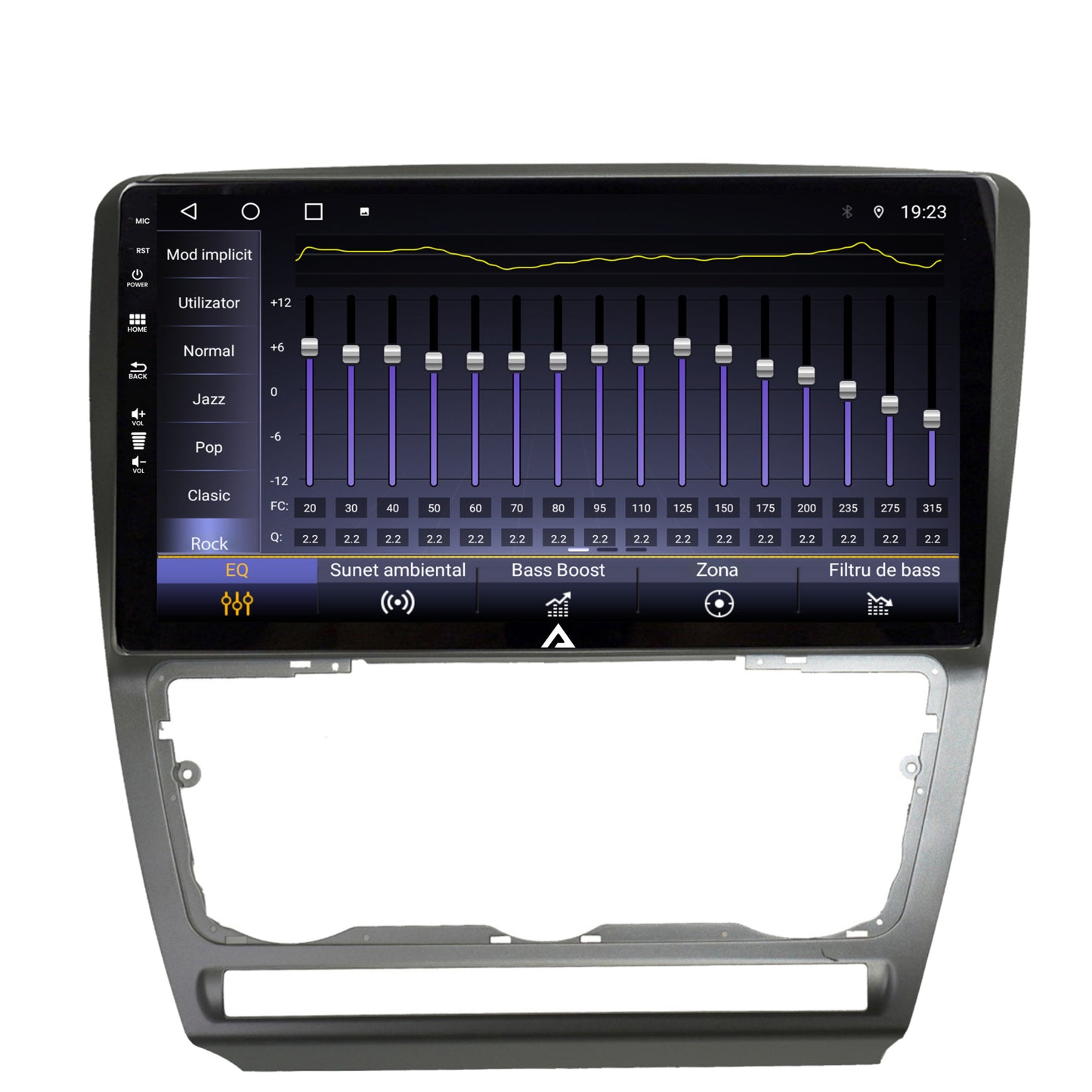 Navigatie Skoda Octavia 2, Android, A-Octacore / 4GB RAM + 64GB ROM, 10.1 Inch - AD-BGA10004+AD-BGRKIT048