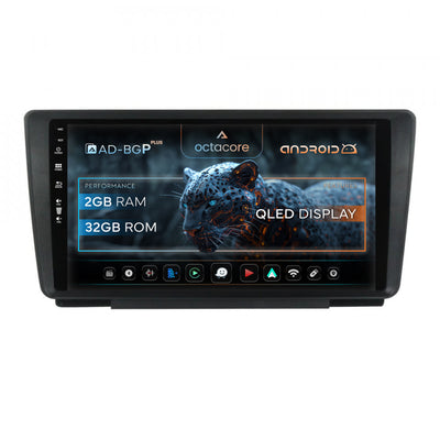 Navigatie Skoda Octavia 2, Android, P-Octacore / 2GB RAM + 32GB ROM, 9 Inch - AD-BGP9002+AD-BGRKIT038