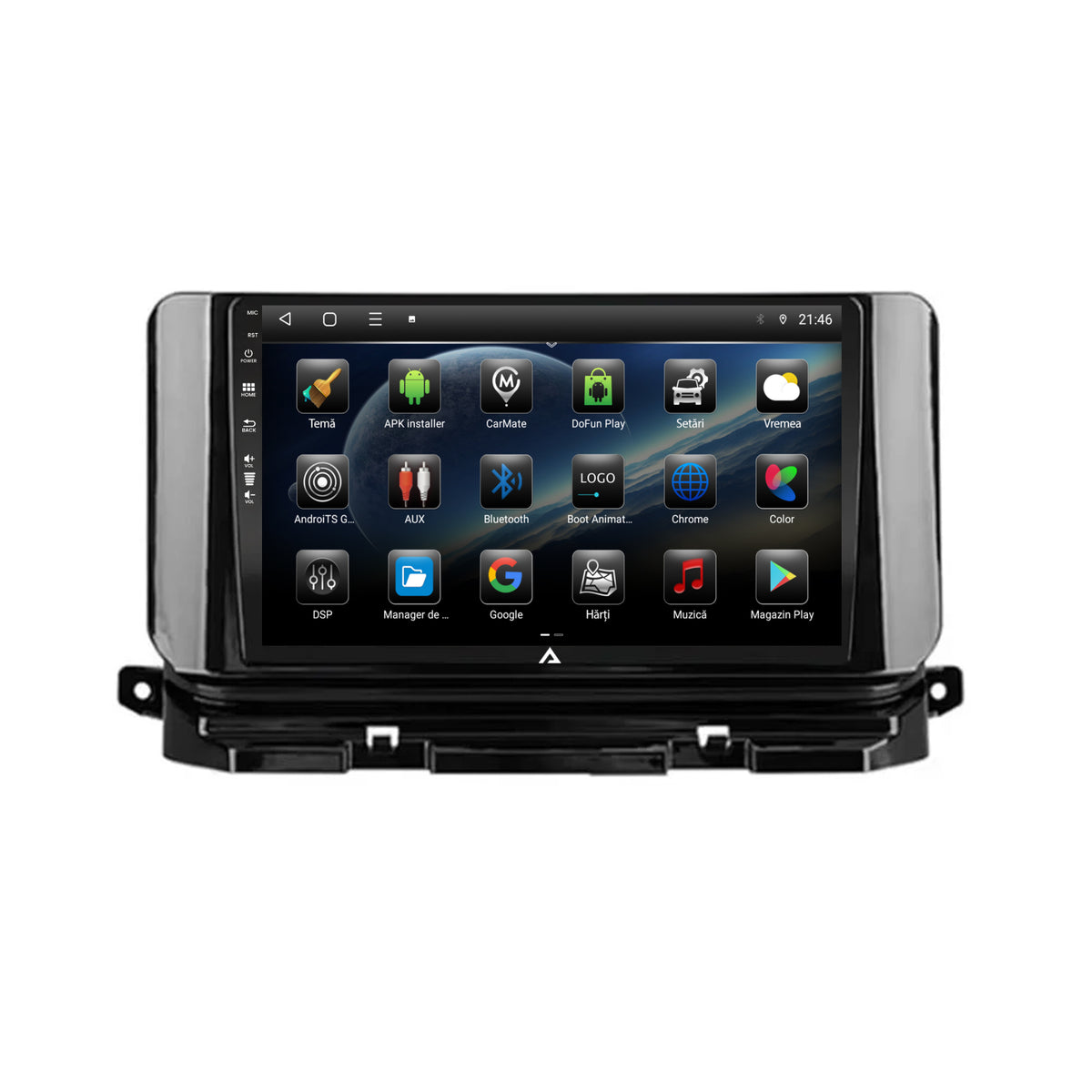 Navigatie Skoda Octavia 4 (2021+), Android, P-Octacore / 2GB RAM + 32GB ROM, 10.1 Inch - AD-BGP10002+AD-BGRKIT010