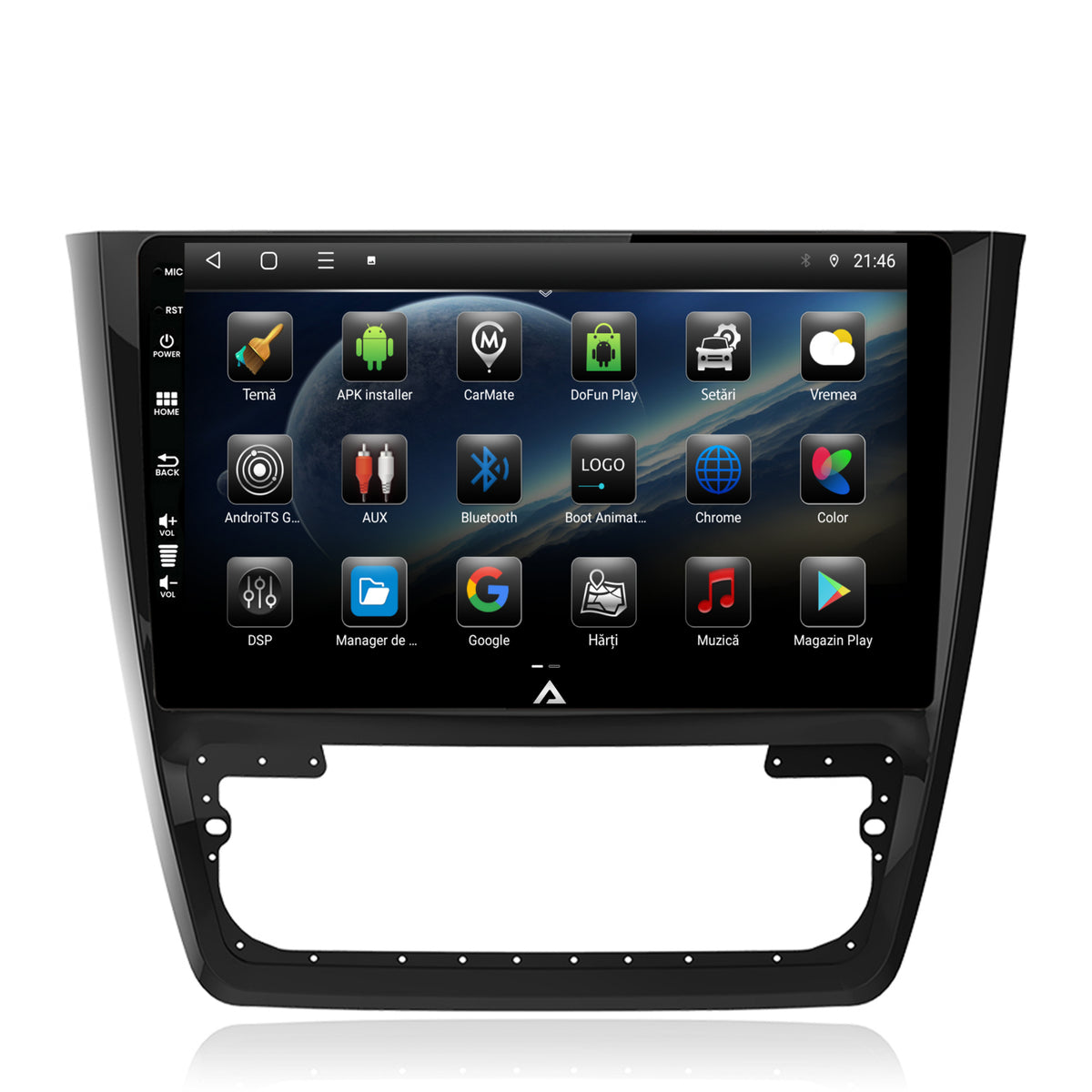 Navigatie Skoda Yeti, Android, P-Octacore / 2GB RAM + 32GB ROM, 10.1 Inch - AD-BGP10002+AD-BGRKIT040