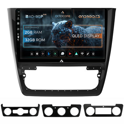 Navigatie Skoda Yeti, Android, P-Octacore / 2GB RAM + 32GB ROM, 10.1 Inch - AD-BGP10002+AD-BGRKIT040