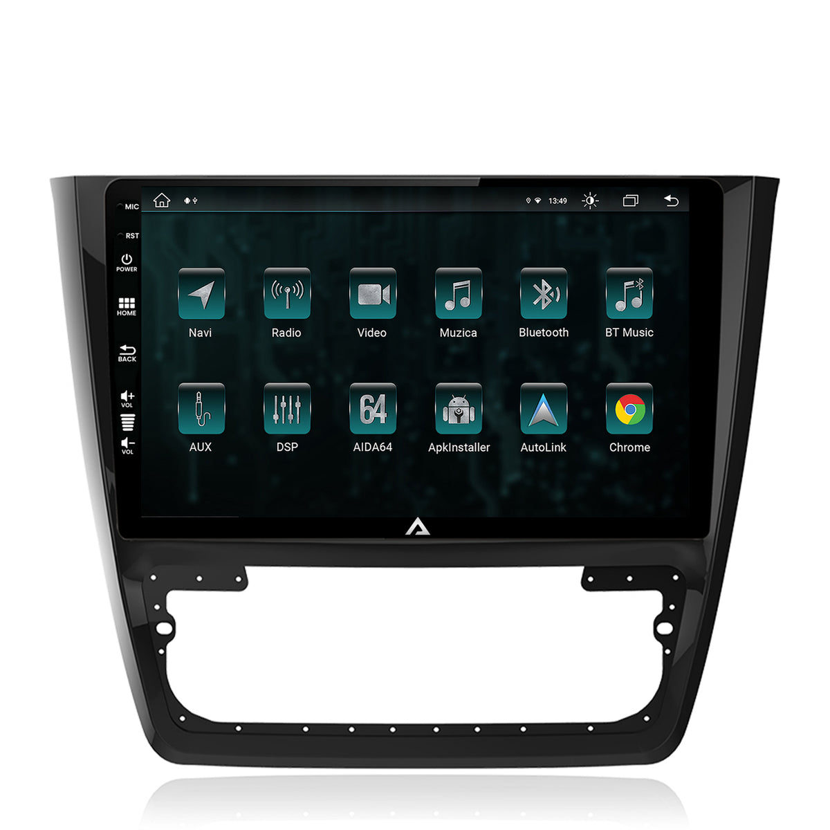 Navigatie Skoda Yeti, Android, Z-Octacore / 8GB RAM + 256GB ROM, 10.1 Inch - AD-BGZ10008+AD-BGRKIT040