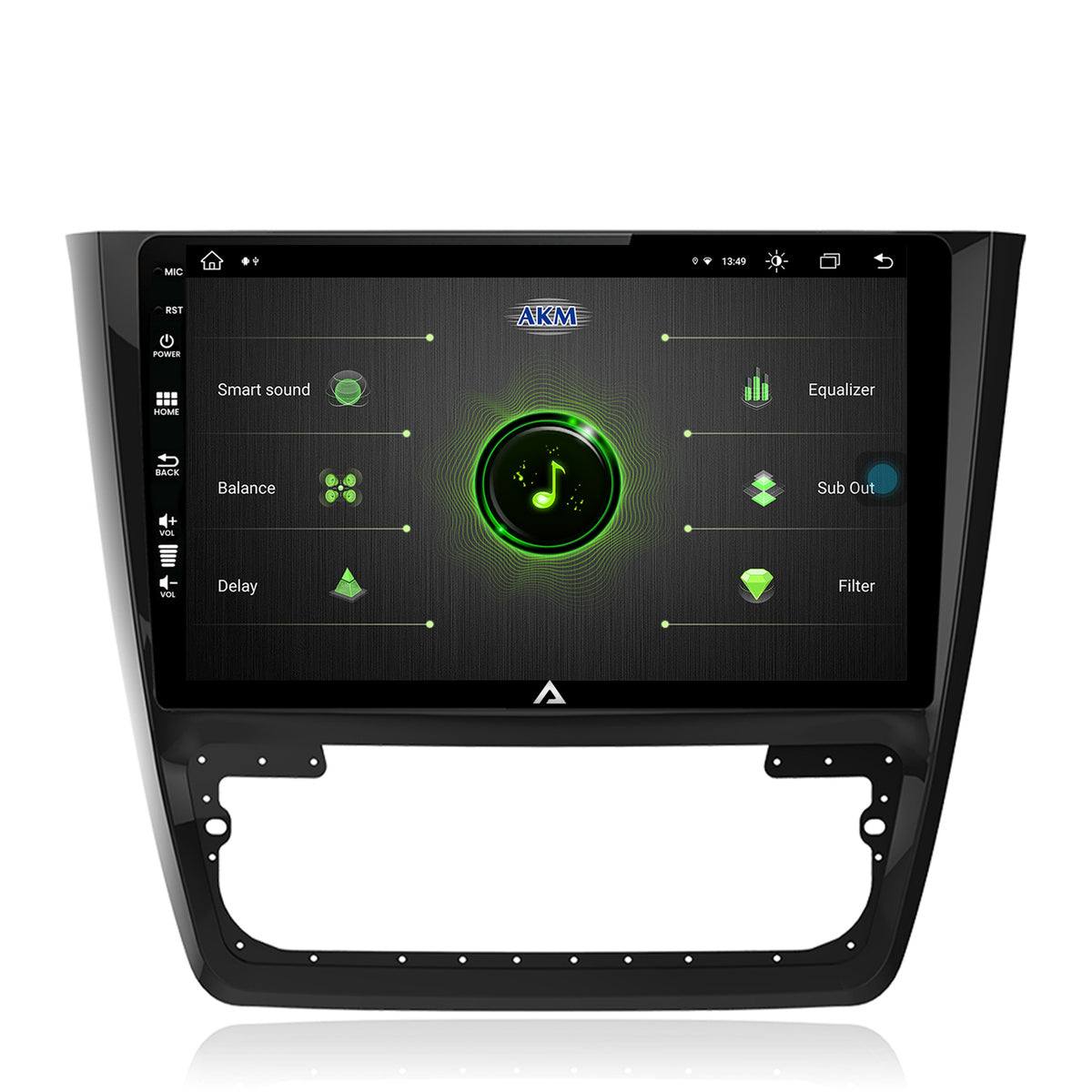 Navigatie Skoda Yeti, Android, Z-Octacore / 8GB RAM + 256GB ROM, 10.1 Inch - AD-BGZ10008+AD-BGRKIT040