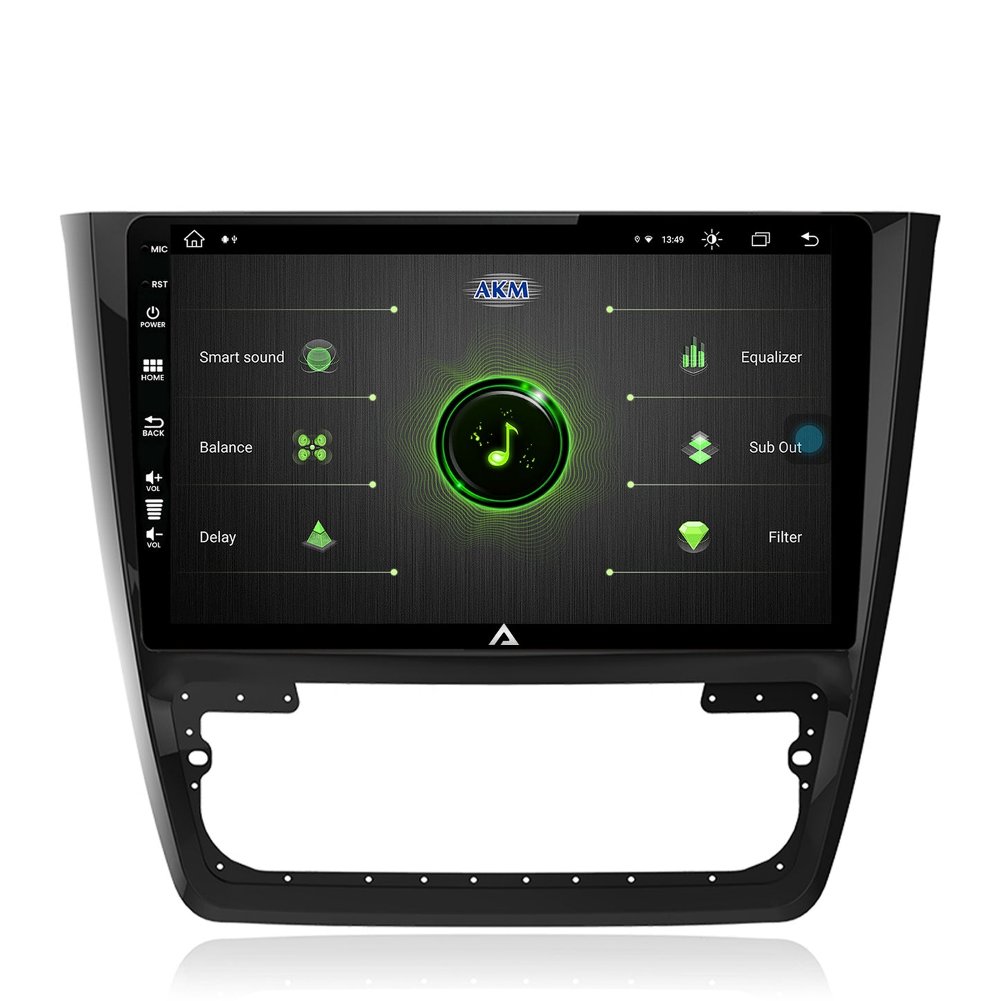 Navigatie Skoda Yeti, Android, Z-Octacore / 8GB RAM + 256GB ROM, 10.1 Inch - AD-BGZ10008+AD-BGRKIT040