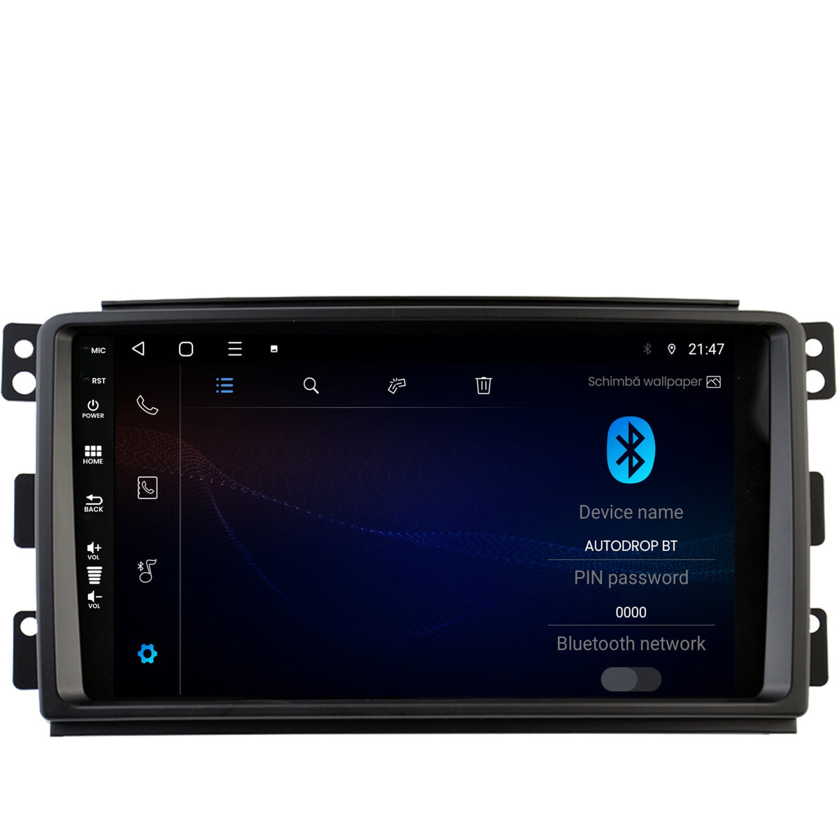 Navigatie Smart For Two (2007-2010), Android, E-Octacore / 2GB RAM + 32GB ROM, 9 Inch - AD-BGE9002+AD-BGRKIT417