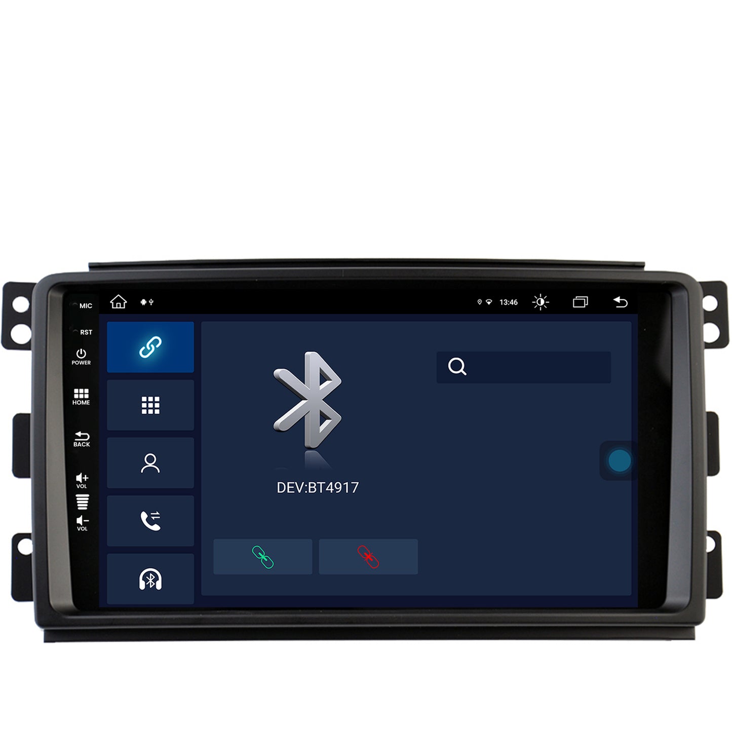 Navigatie Smart For Two (2007-2010), Android, Z-Octacore / 8GB RAM + 256GB ROM, 9 Inch - AD-BGZ9008+AD-BGRKIT417