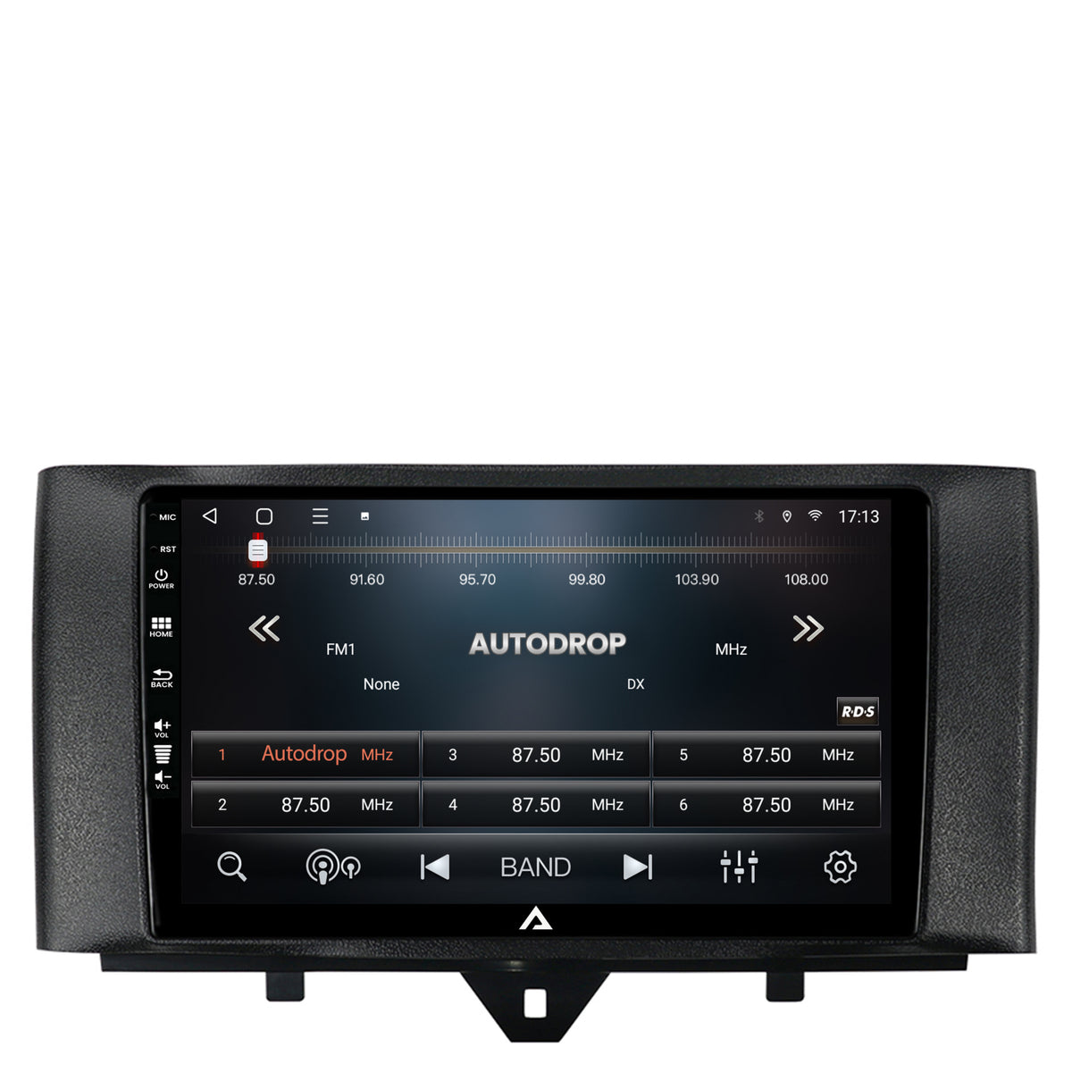 Navigatie Smart For Two (2010-2015), Android, P-Octacore / 2GB RAM + 32GB ROM, 9 Inch - AD-BGP9002+AD-BGRKIT409