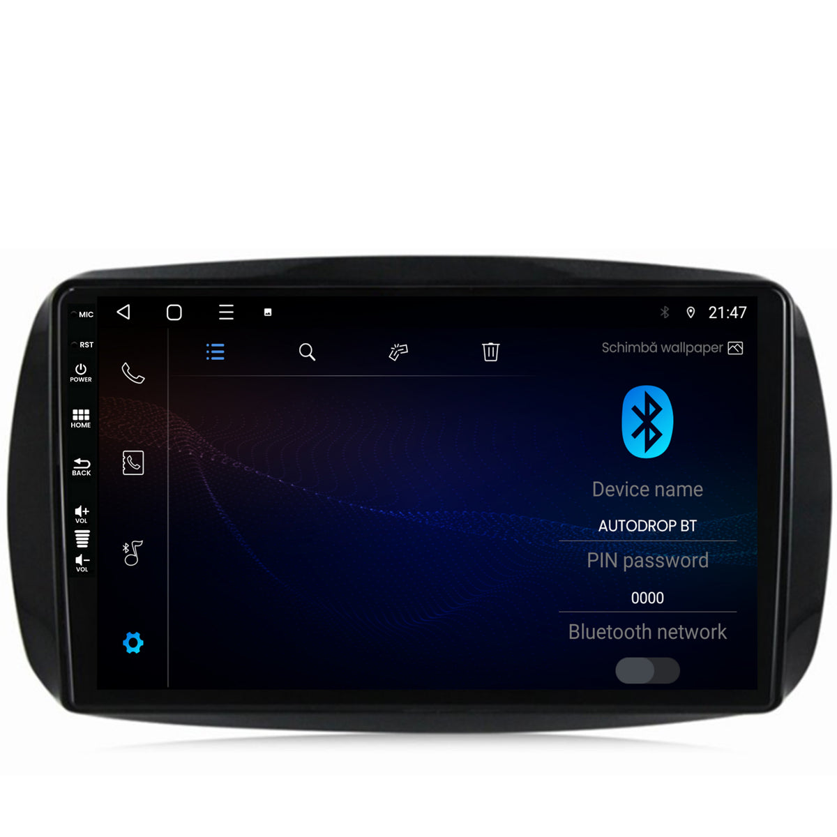 Navigatie Smart For Two (2016-Prezent), Android, E-Octacore / 2GB RAM + 32GB ROM, 9 Inch - AD-BGE9002+AD-BGRKIT412
