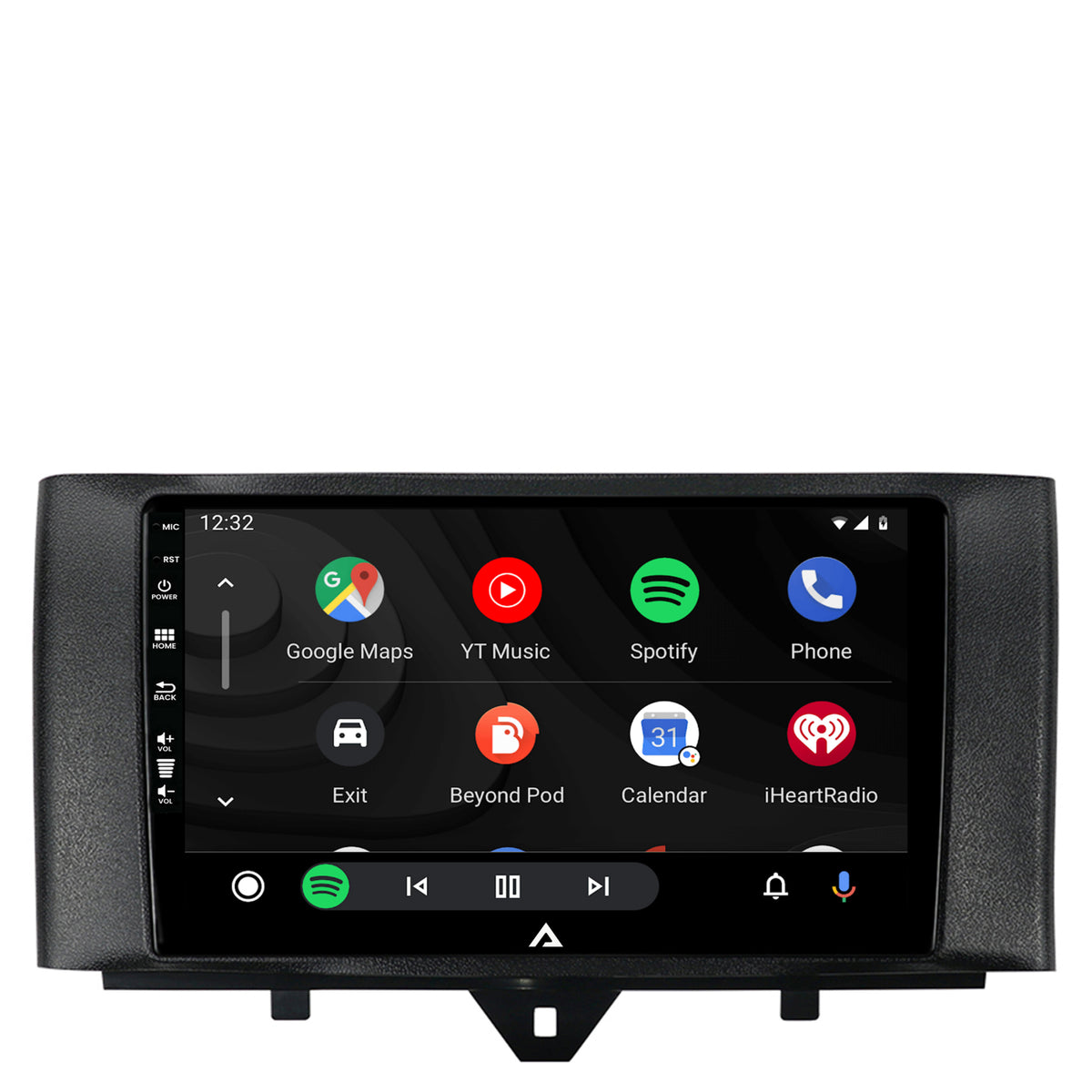 Navigatie Smart Fortwo (2010-2015), Android, E-Octacore / 2GB RAM + 32GB ROM, 9 Inch - AD-BGE9002+AD-BGRKIT409