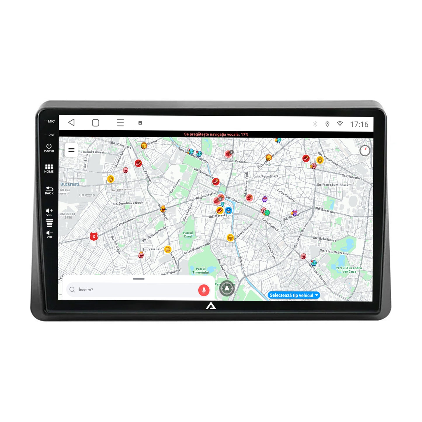 Navigatie Opel Movano / Renault Master (2020-2024), Android, P-Octacore / 2GB RAM + 32GB ROM, 10.1 Inch - AD-BGP10002+AD-BGRKIT377