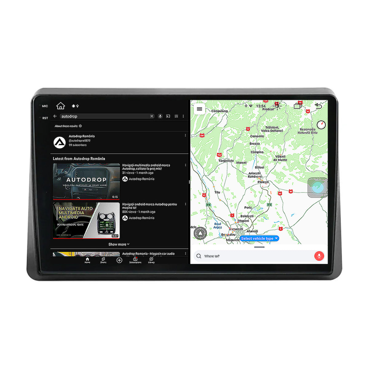 Navigatie Opel Movano / Renault Master (2020-2024), Android, X-Octacore / 8GB RAM + 256GB ROM, 10 Inch - AD-BGX10008+AD-BGRKIT377