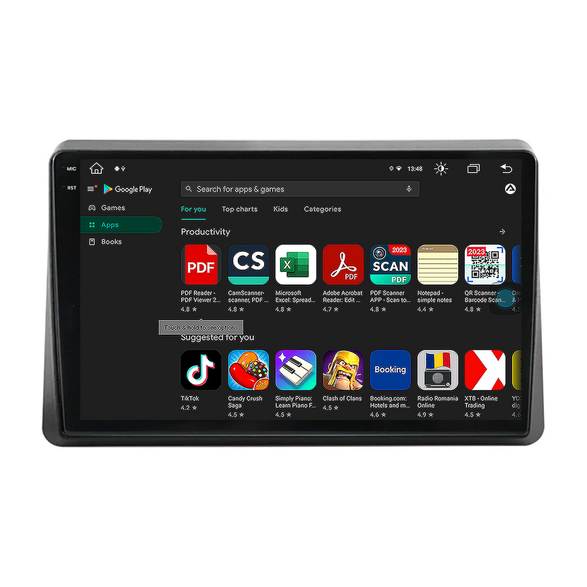 Navigatie Opel Movano / Renault Master (2020-2024), Android, X-Octacore / 8GB RAM + 256GB ROM, 10 Inch - AD-BGX10008+AD-BGRKIT377