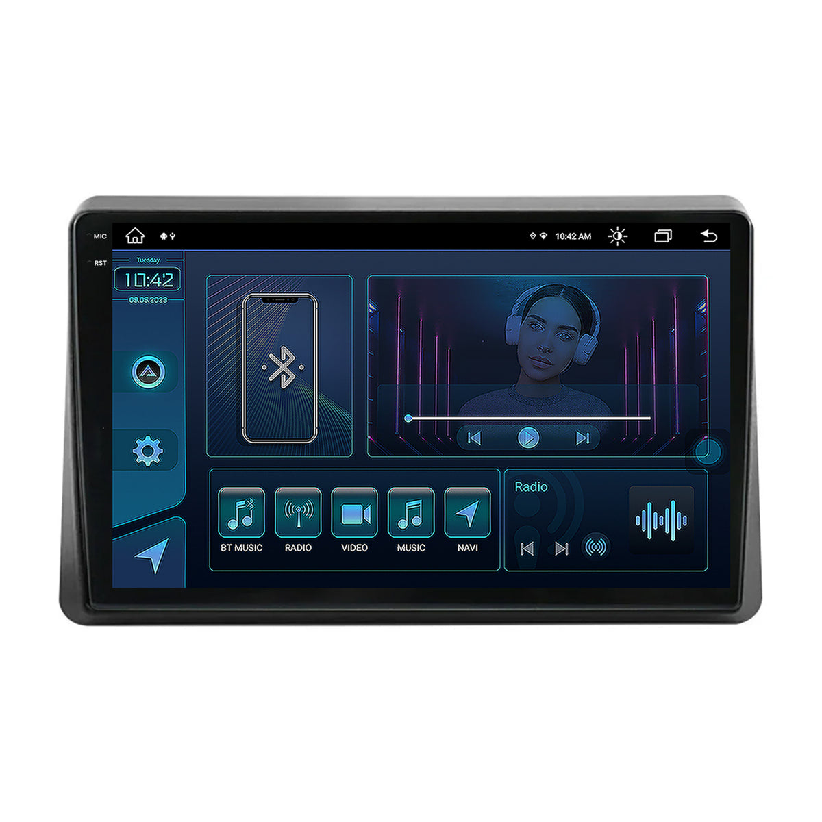 Navigatie Opel Movano / Renault Master (2020-2024), Android, X-Octacore / 8GB RAM + 256GB ROM, 10 Inch - AD-BGX10008+AD-BGRKIT377