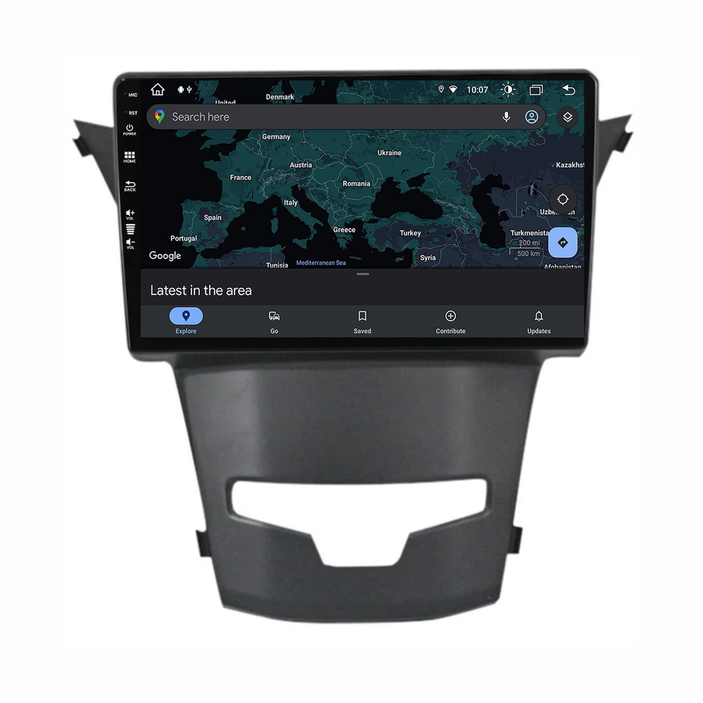 Navigatie Ssang Yong Korando (2013-2019), Android, A-Octacore / 4GB RAM + 64GB ROM, 9 Inch - AD-BGA9004+AD-BGRKIT441