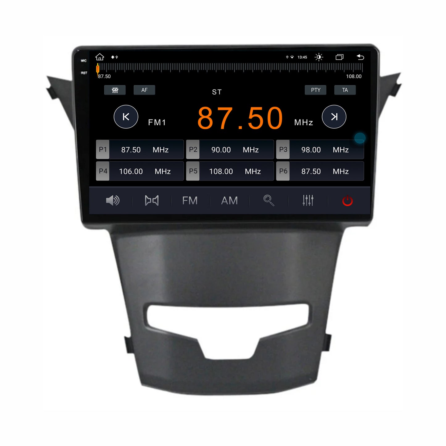 Navigatie Ssang Yong Korando (2013-2019), Android, X-Octacore / 8GB RAM + 256GB ROM, 9.5 Inch - AD-BGX9008+AD-BGRKIT441