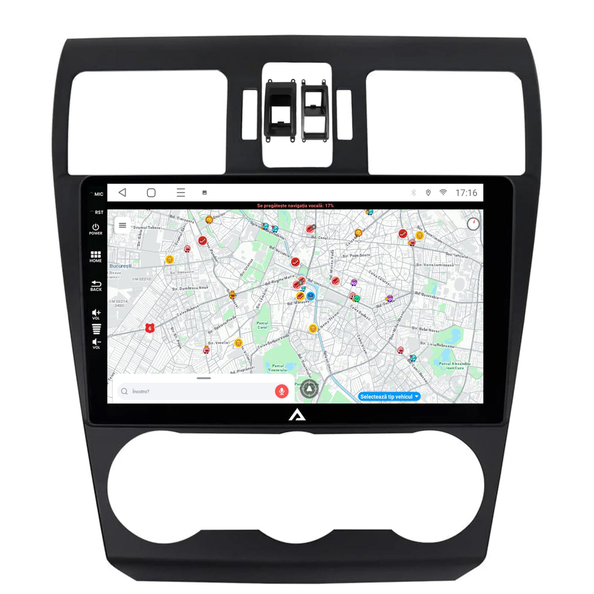 Navigatie Subaru Forester (2012-2018), Android, E-Octacore / 2GB RAM + 32GB ROM, 9 Inch - AD-BGE9002+AD-BGRKIT334