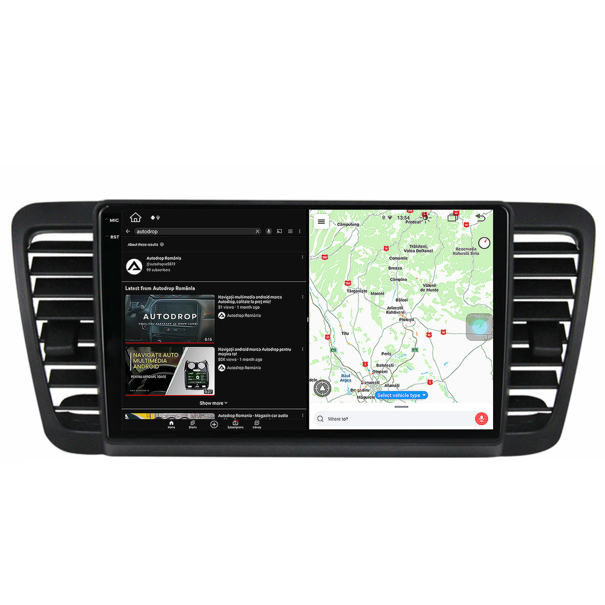 Navigatie Subaru Legacy (2004-2010), Android, V-Octacore / 4GB RAM + 64GB ROM, 9.5 Inch - AD-BGV9004+AD-BGRKIT338