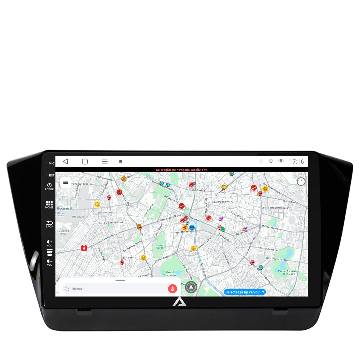 Navigatie Superb 3 (2015+), Android, E-Octacore / 2GB RAM + 32GB ROM, 10.1 Inch - AD-BGE10002+AD-BGRKIT034