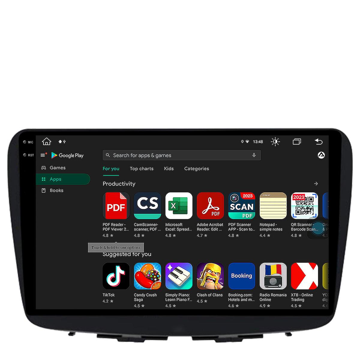 Navigatie Suzuki Baleno, Android, X-Octacore / 8GB RAM + 256GB ROM, 9.5 Inch - AD-BGX9008+AD-BGRKIT310