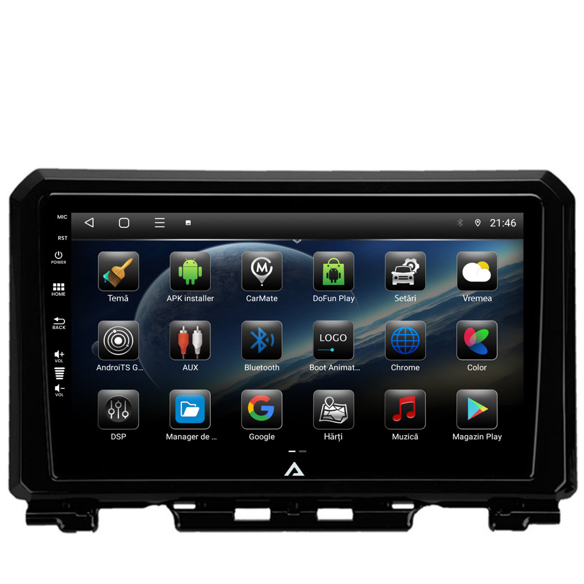 Navigatie Suzuki Jimny (2018+), Android, P-Octacore / 2GB RAM + 32GB ROM, 9 Inch - AD-BGP9002+AD-BGRKIT312