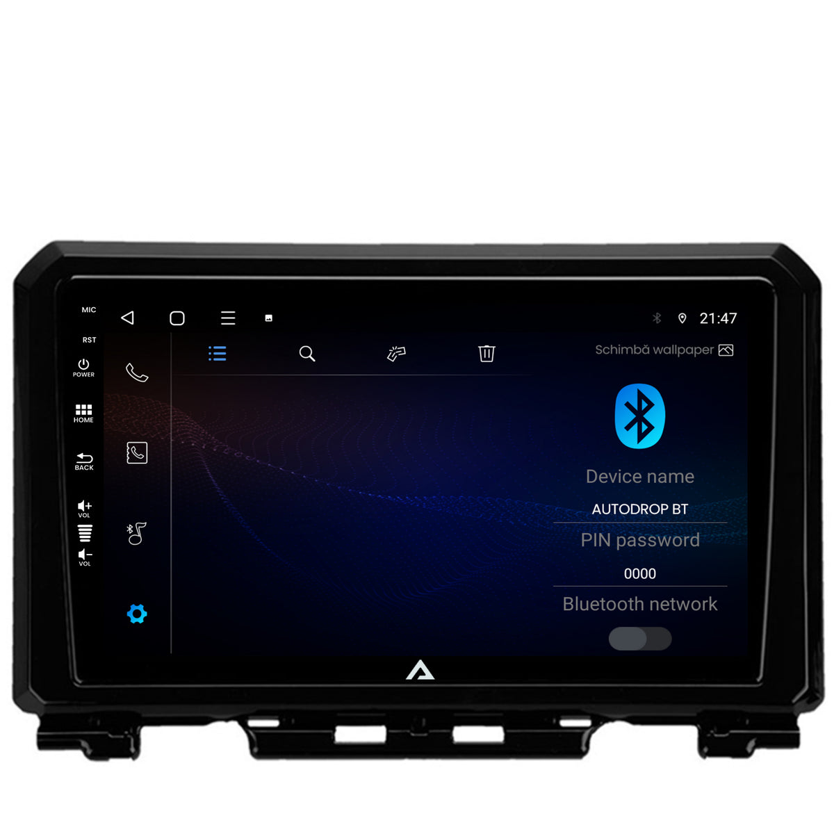 Navigatie Suzuki Jimny (2018+), Android, P-Octacore / 2GB RAM + 32GB ROM, 9 Inch - AD-BGP9002+AD-BGRKIT312