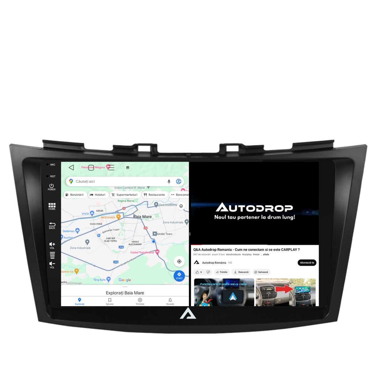 Navigatie Suzuki Swift (2011-2017), Android, E-Octacore / 2GB RAM + 32GB ROM, 9 Inch - AD-BGE9002+AD-BGRKIT304