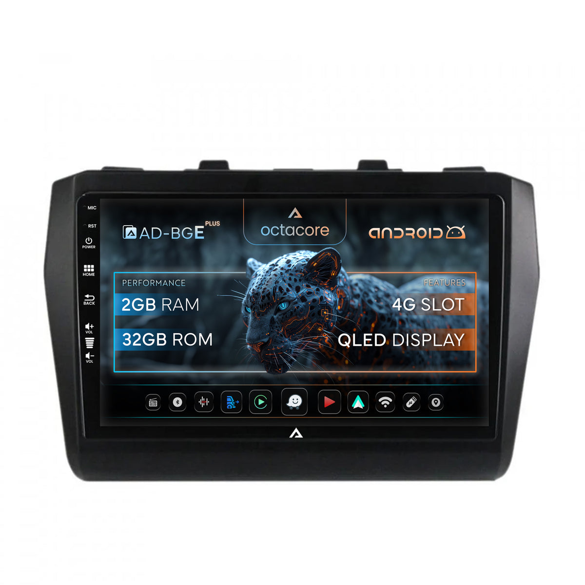 Navigatie Suzuki Swift (2017+), Android, E-Octacore / 2GB RAM + 32GB ROM, 9 Inch - AD-BGE9002+AD-BGRKIT085