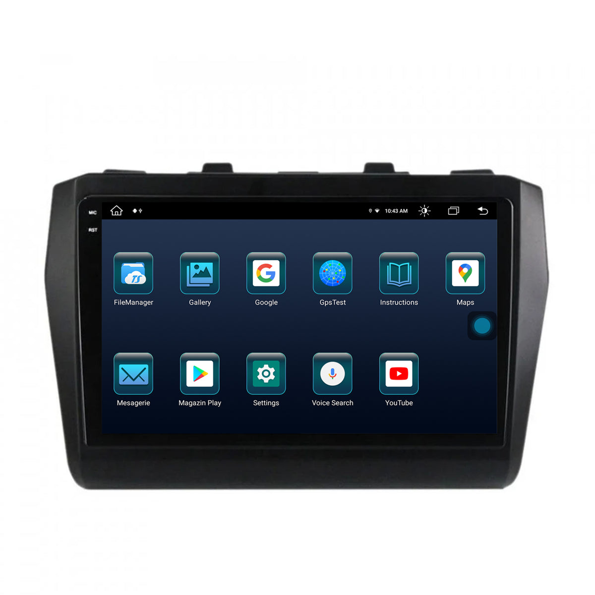 Navigatie Suzuki Swift (2017+), Android, X-Octacore / 8GB RAM + 256GB ROM, 9.5 Inch - AD-BGX9008+AD-BGRKIT085