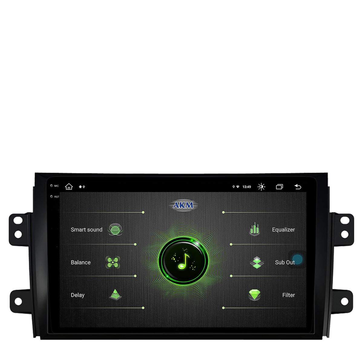 Navigatie Suzuki SX4 / Fiat Sedici, Android, X-Octacore / 8GB RAM + 256GB ROM, 9.5 Inch - AD-BGX9008+AD-BGRKIT307