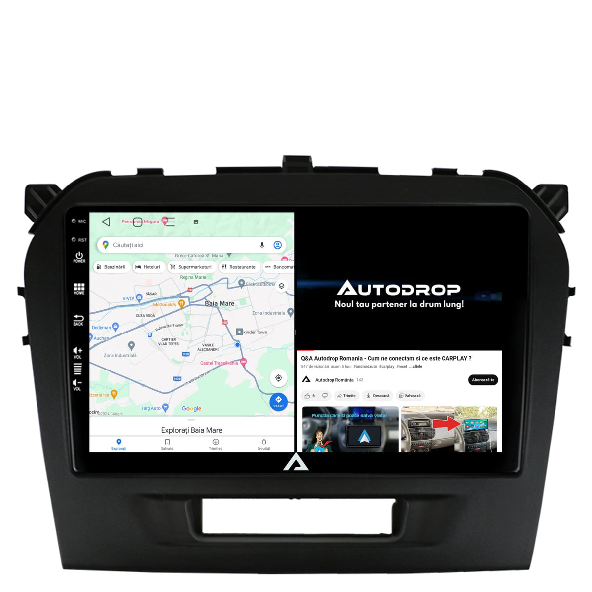 Navigatie Suzuki Vitara (2015+), Android, P-Octacore / 2GB RAM + 32GB ROM, 9 Inch - AD-BGP9002+AD-BGRKIT299