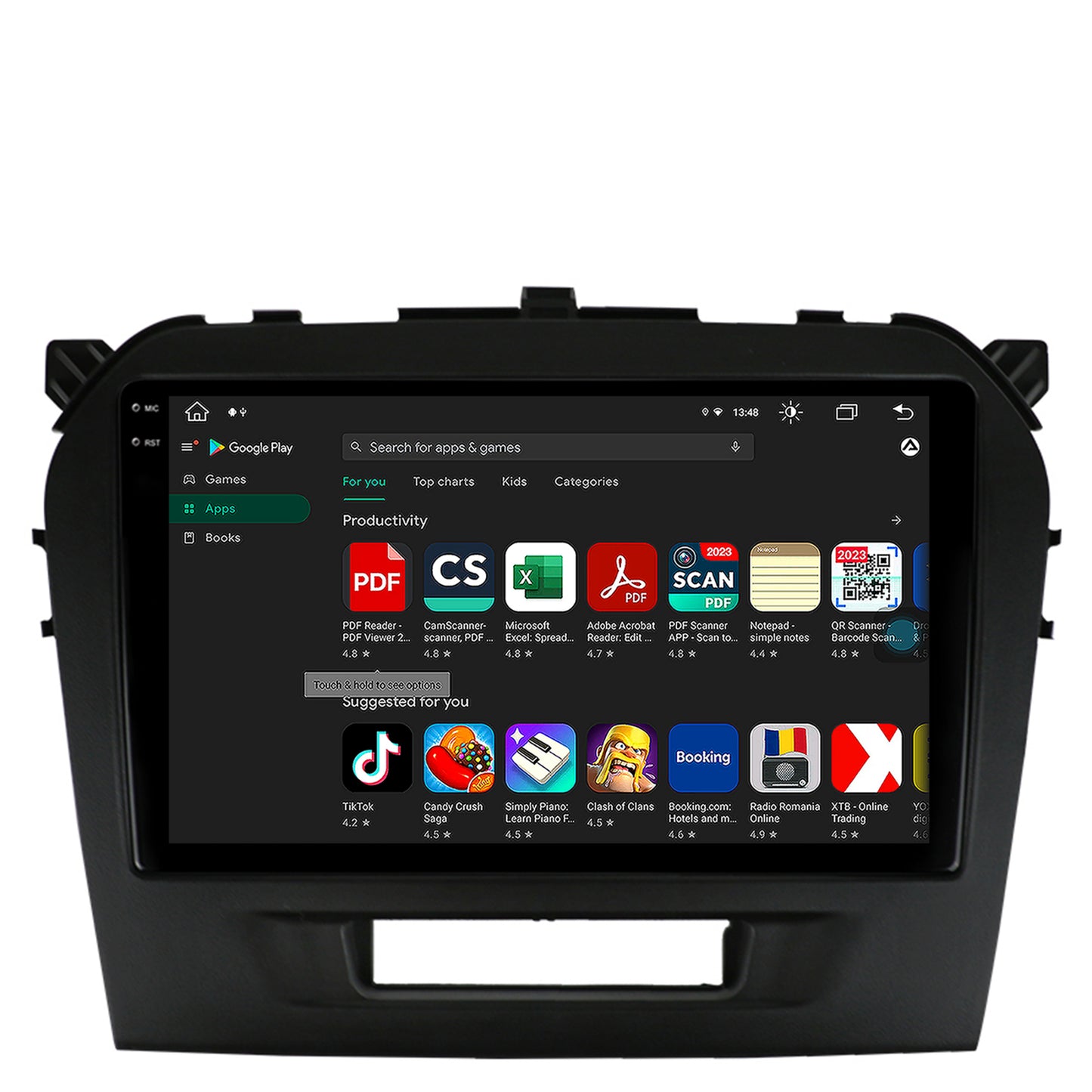 Navigatie Suzuki Vitara (2015+), Android, X-Octacore / 8GB RAM + 256GB ROM, 9.5 Inch - AD-BGX9008+AD-BGRKIT299