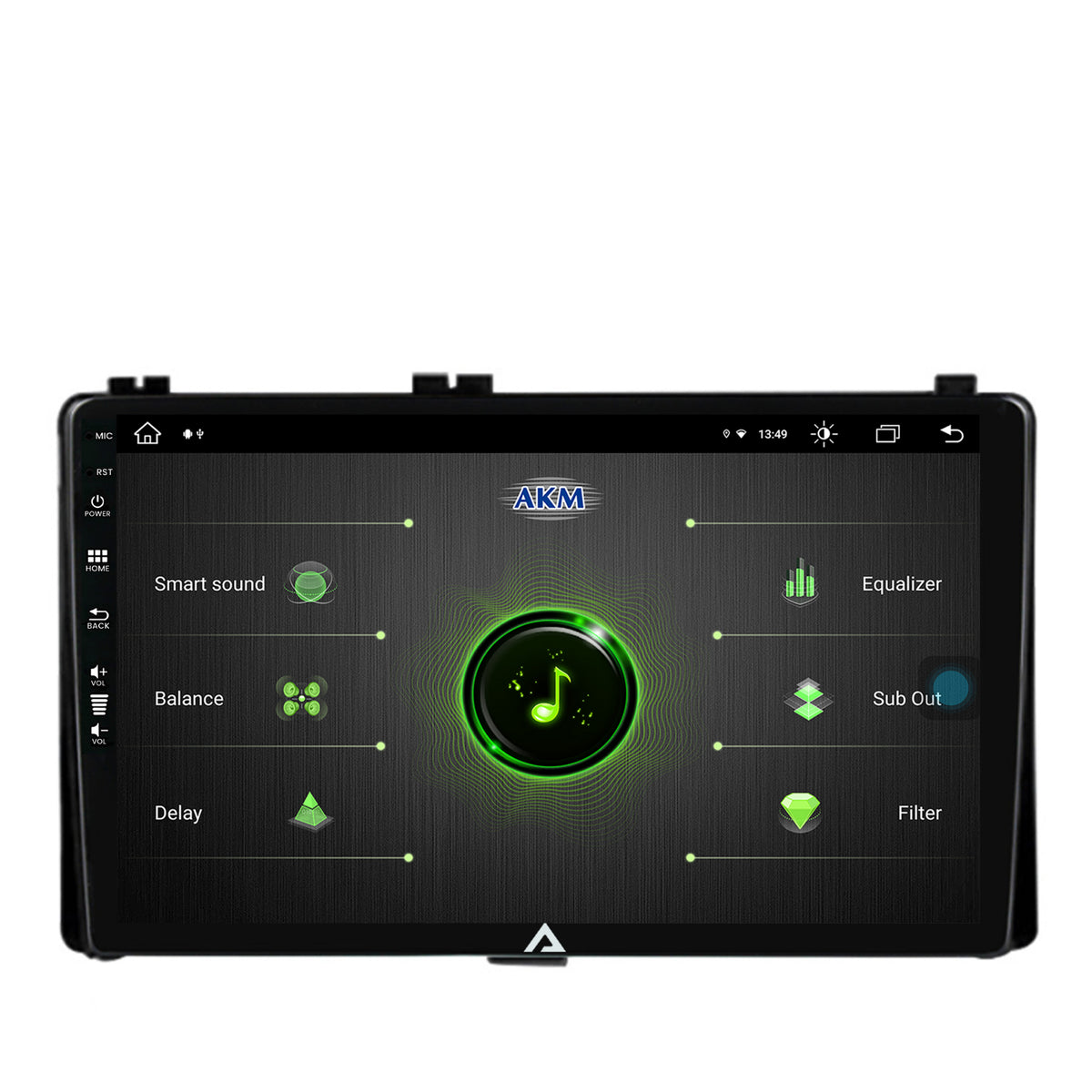 Navigatie Toyota Auris/ Corolla (2016-2018), Android, Z-Octacore / 8GB RAM + 256GB ROM, 9 Inch - AD-BGZ9008+AD-BGRKIT089AV2