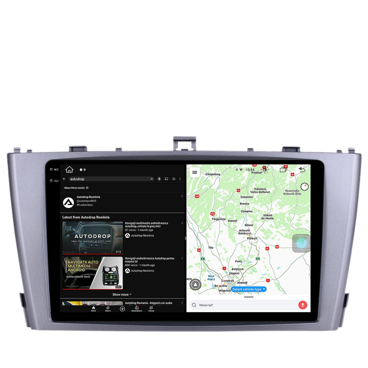 Navigatie Toyota Avensis (2008-2015), Android, X-Octacore / 8GB RAM + 256GB ROM, 9.5 Inch - AD-BGX9008+AD-BGRKIT093-S