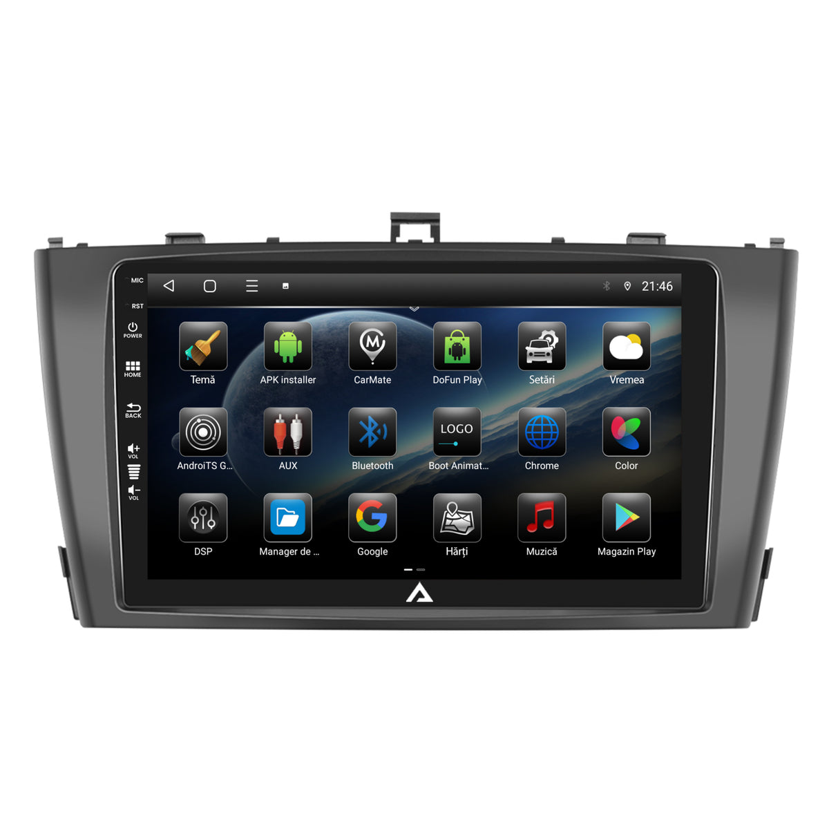 Navigatie Toyota Avensis (2009-2015), Android, P-Octacore / 2GB RAM + 32GB ROM, 9 Inch - AD-BGP9002+AD-BGRKIT093-B