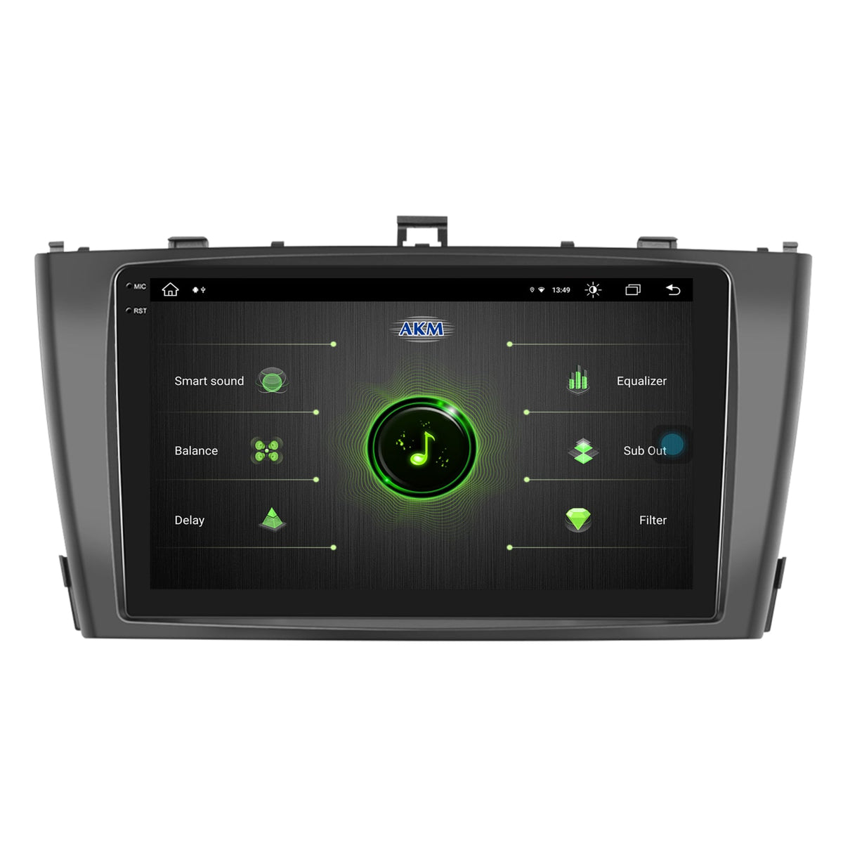 Navigatie Toyota Avensis (2009-2015), Android , V-Octacore / 4GB RAM + 64GB ROM, 9.5 Inch - AD-BGV9004+AD-BGRKIT093-B