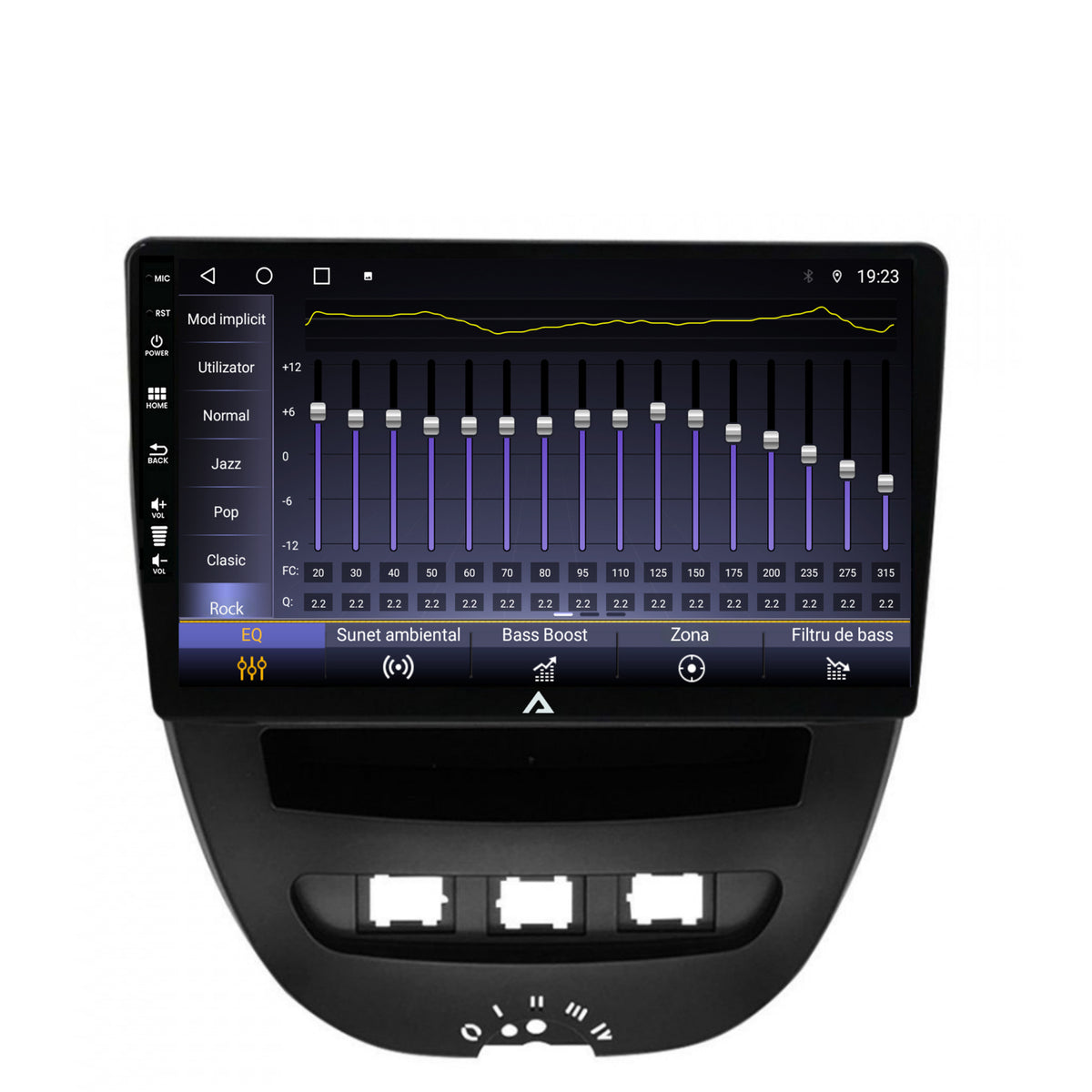 Navigatie Toyota AYGO / Citroen C1 (2005-2014), Android, A-Octacore / 4GB RAM + 64GB ROM, 10.1 Inch - AD-BGA9004+AD-BGRKIT099