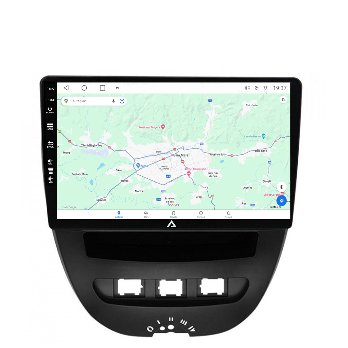 Navigatie Toyota AYGO / Citroen C1 (2005-2014), Android, A-Octacore / 4GB RAM + 64GB ROM, 10.1 Inch - AD-BGA9004+AD-BGRKIT099