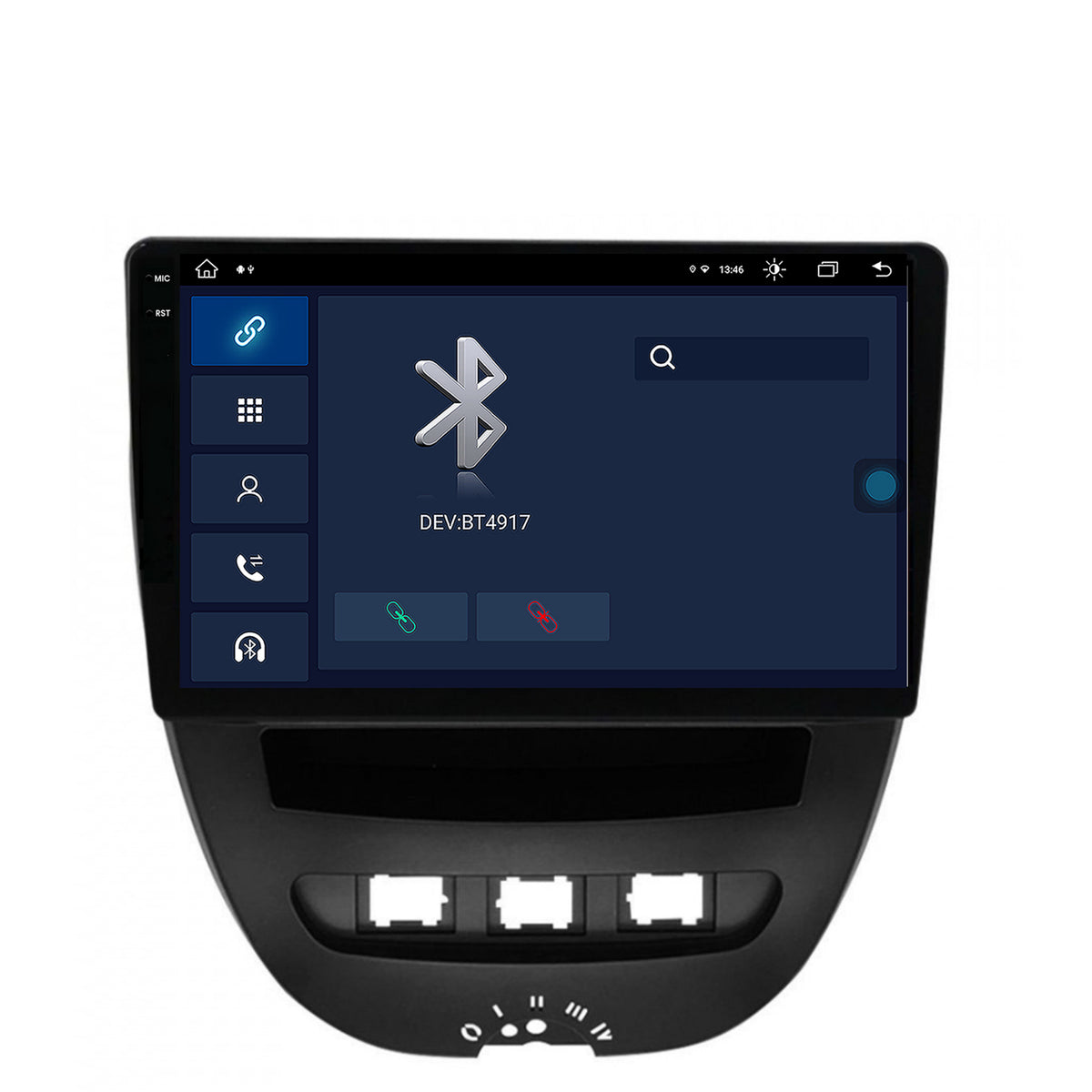 Navigatie Toyota AYGO / Citroen C1 (2005-2014), Android, V-Octacore / 4GB RAM + 64GB ROM, 10.36 Inch - AD-BGV9004+AD-BGRKIT099