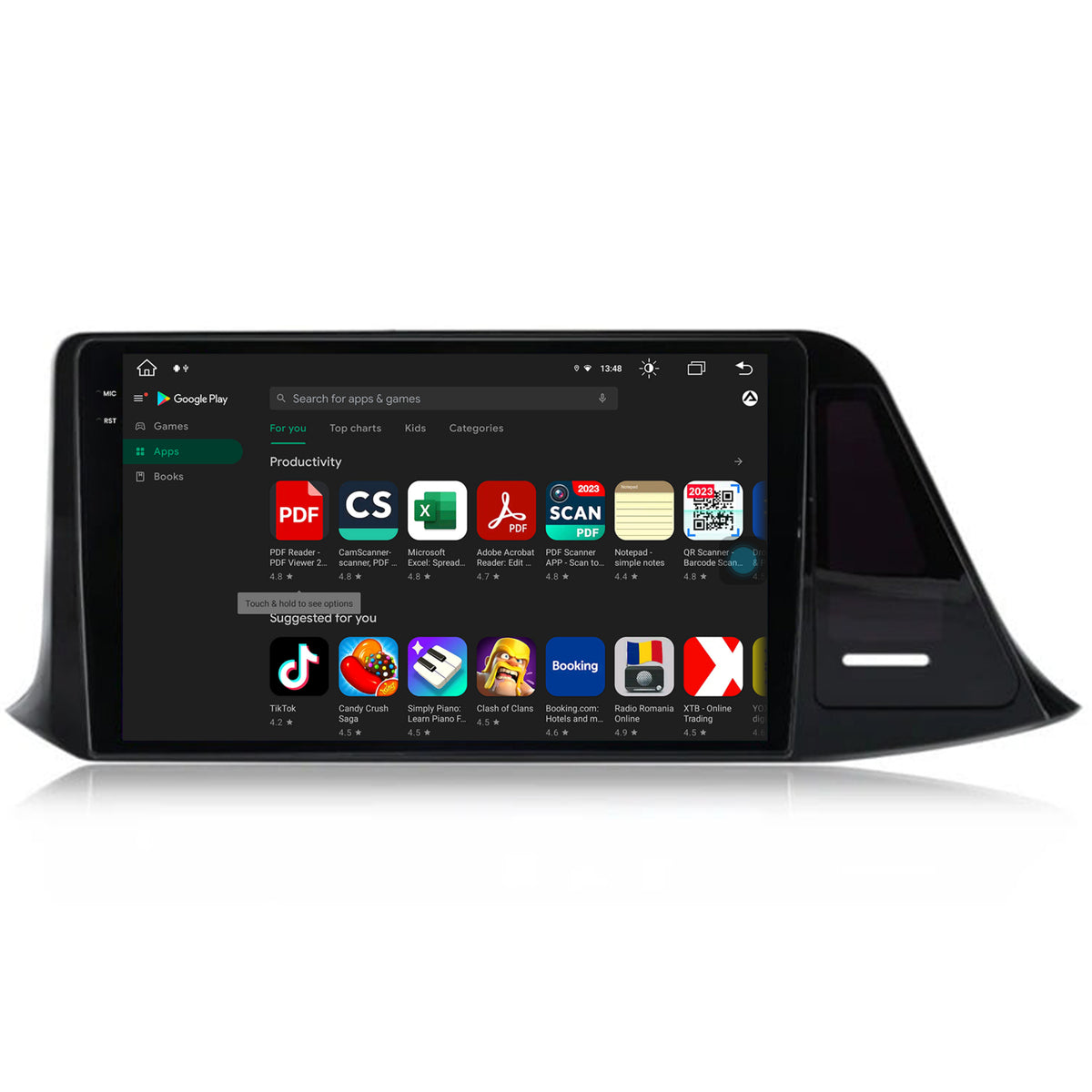 Navigatie Toyota C-HR (2016-2020), Android, V-Octacore / 4GB RAM + 64GB ROM, 9.5 Inch - AD-BGV9004+AD-BGRKIT074