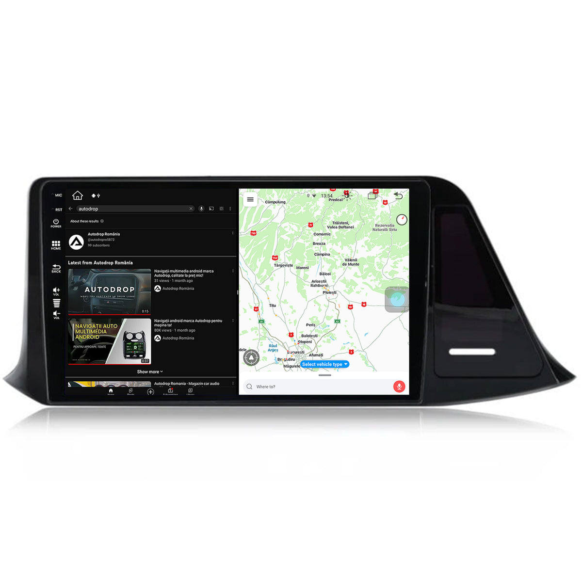 Navigatie Toyota C-HR (2016-2020), Android, Z-Octacore / 8GB RAM + 256GB ROM, 9 Inch - AD-BGZ9008+AD-BGRKIT074