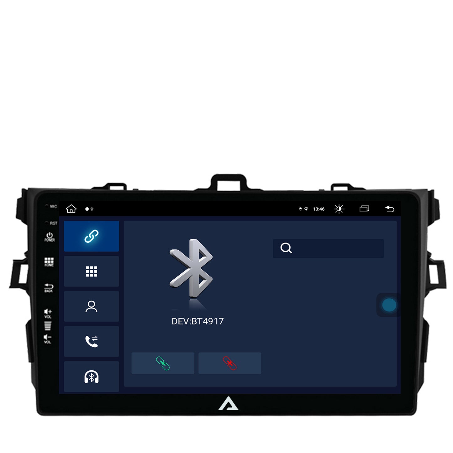 Navigatie Toyota Corolla (2007-2013), Android, Z-Octacore / 8GB RAM + 256GB ROM, 9 Inch - AD-BGZ9008+AD-BGRKIT091