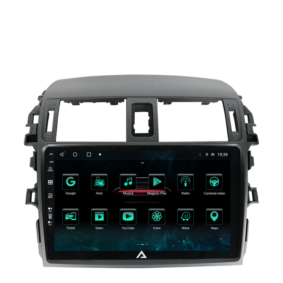 Navigatie Toyota Corolla (2007-2013), Android, A-Octacore / 4GB RAM + 64GB ROM, 9 Inch - AD-BGA9004+AD-BGRKIT067