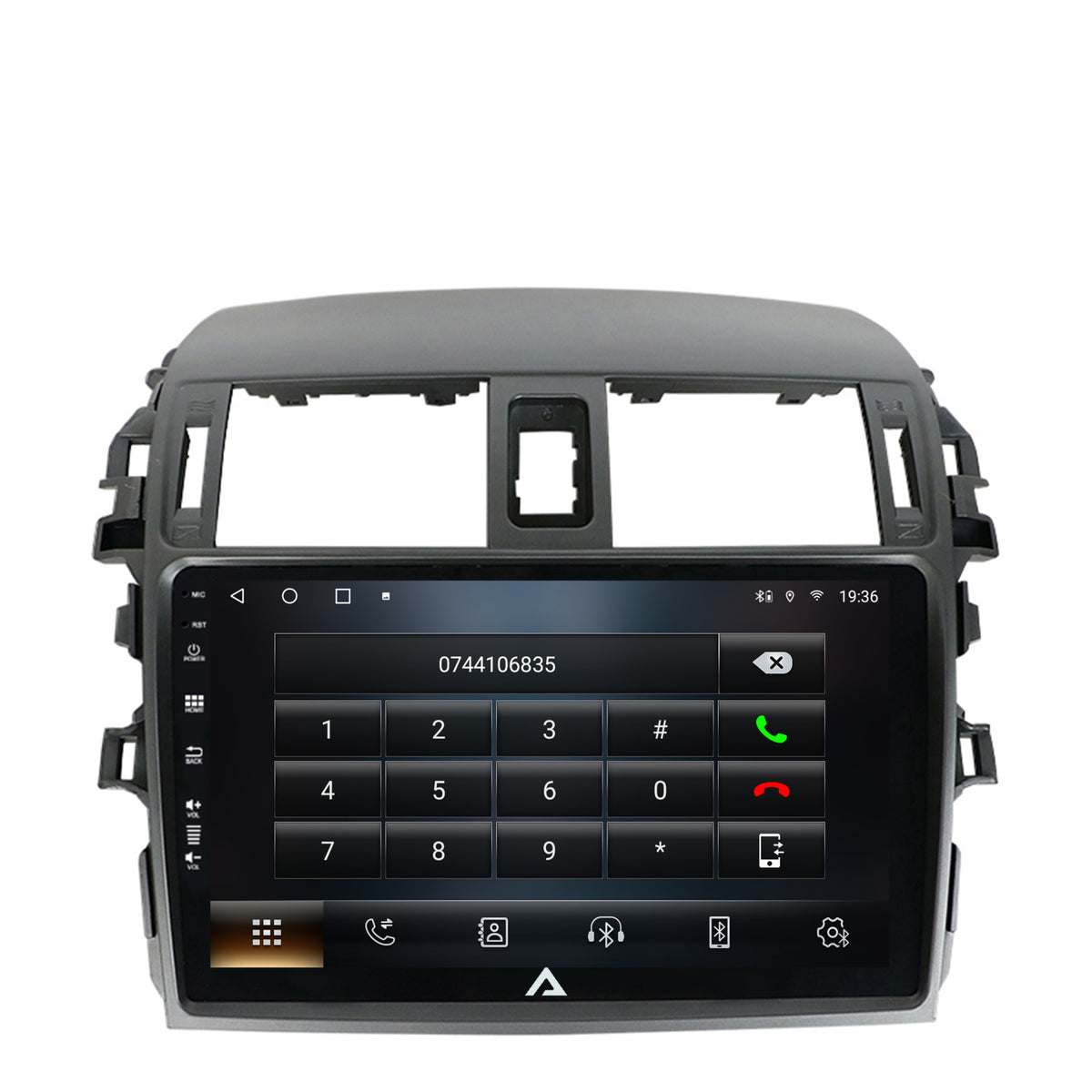 Navigatie Toyota Corolla (2007-2013), Android, A-Octacore / 4GB RAM + 64GB ROM, 9 Inch - AD-BGA9004+AD-BGRKIT067