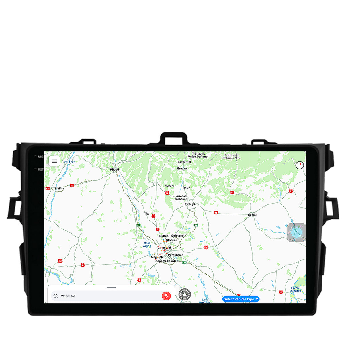Navigatie Toyota Corolla (2007-2013), Android, X-Octacore / 8GB RAM + 256GB ROM, 9.5 Inch - AD-BGX9008+AD-BGRKIT091
