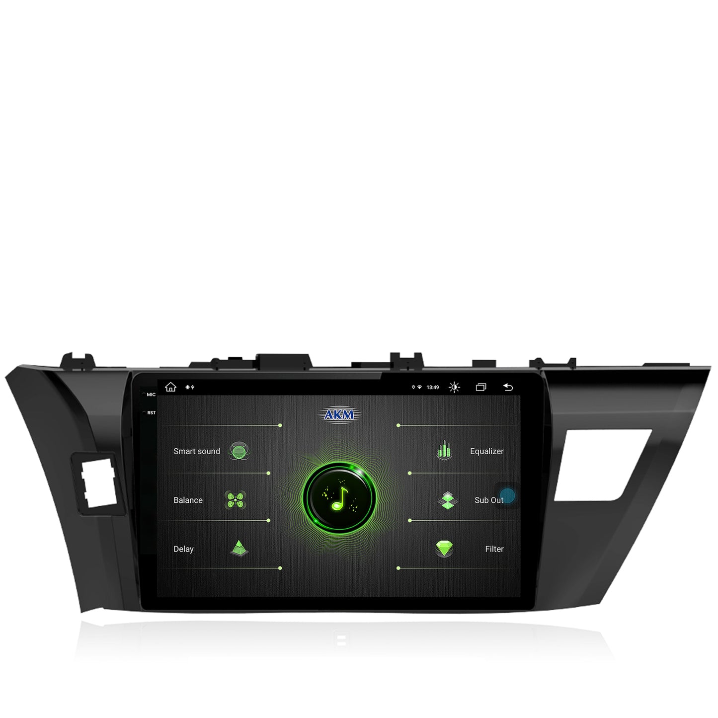Navigatie Toyota Corolla (2012-2016), Android, X-Octacore / 8GB RAM + 256GB ROM, 10.36 Inch - AD-BGX10008+AD-BGRKIT058