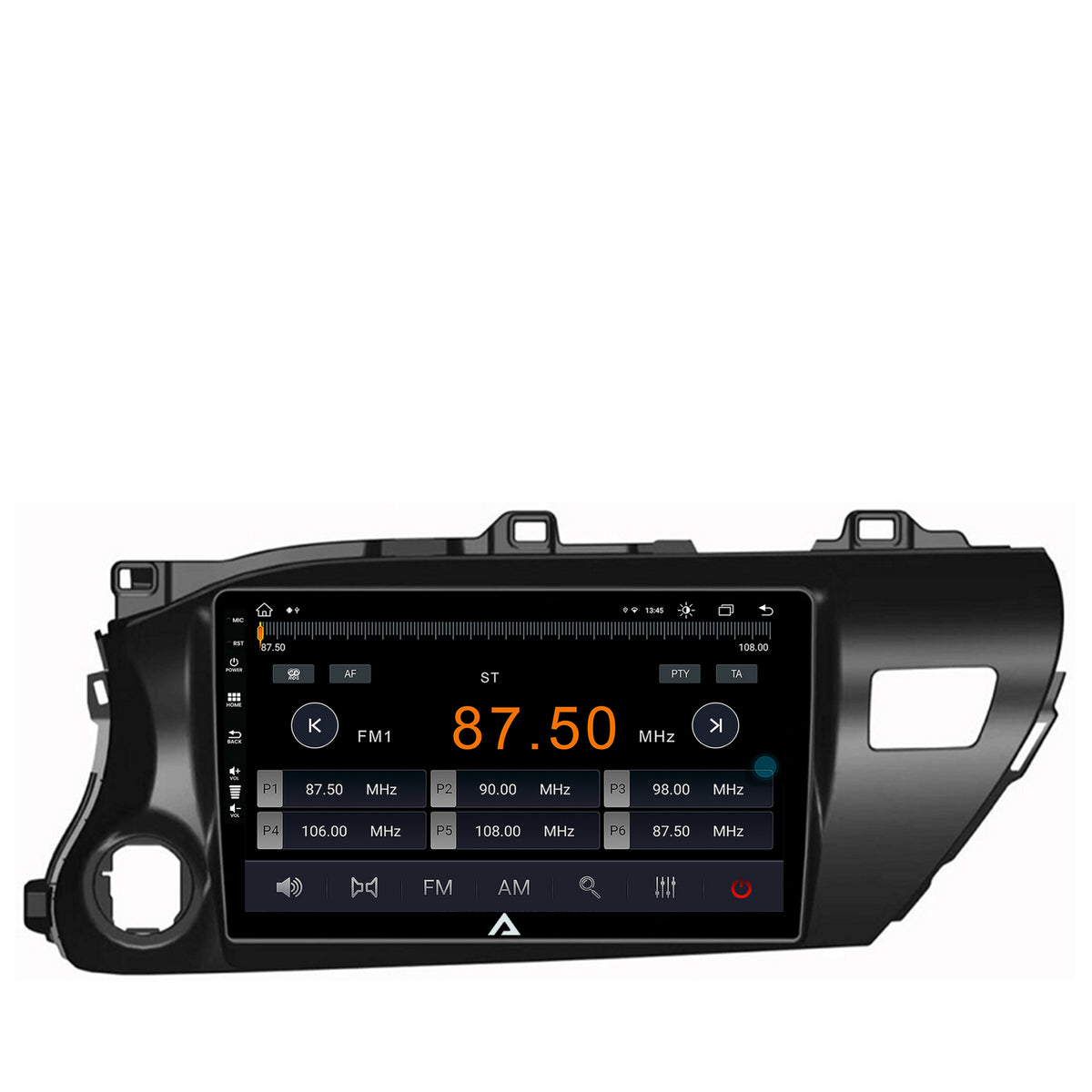 Navigatie Toyota Hilux (2015+), Android, Z-Octacore / 8GB RAM + 256GB ROM, 9 Inch - AD-BGZ10008+AD-BGRKIT086