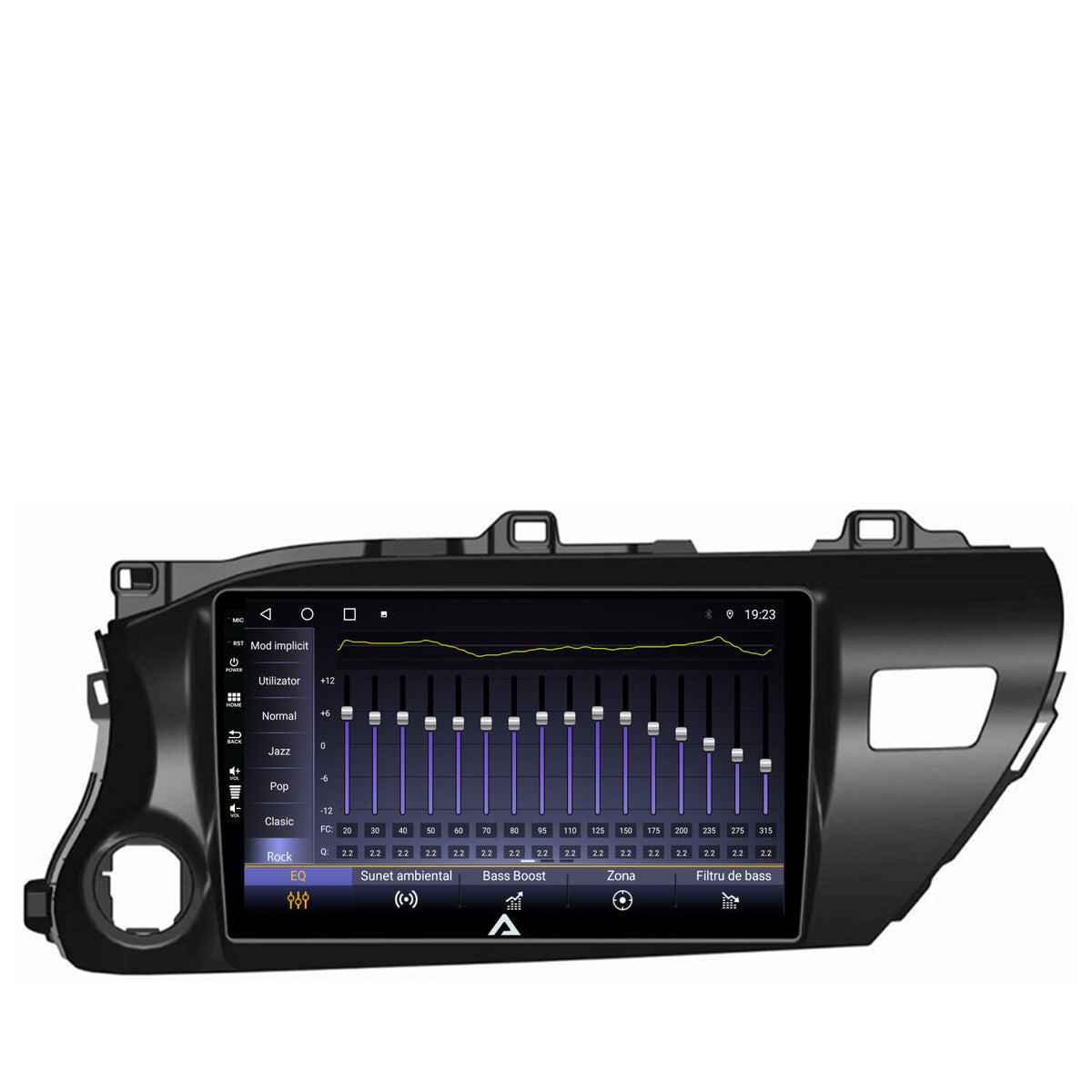 Navigatie Toyota Hilux (2015+), Android, A-Octacore / 4GB RAM + 64GB ROM, 10.1 Inch - AD-BGA10004+AD-BGRKIT086